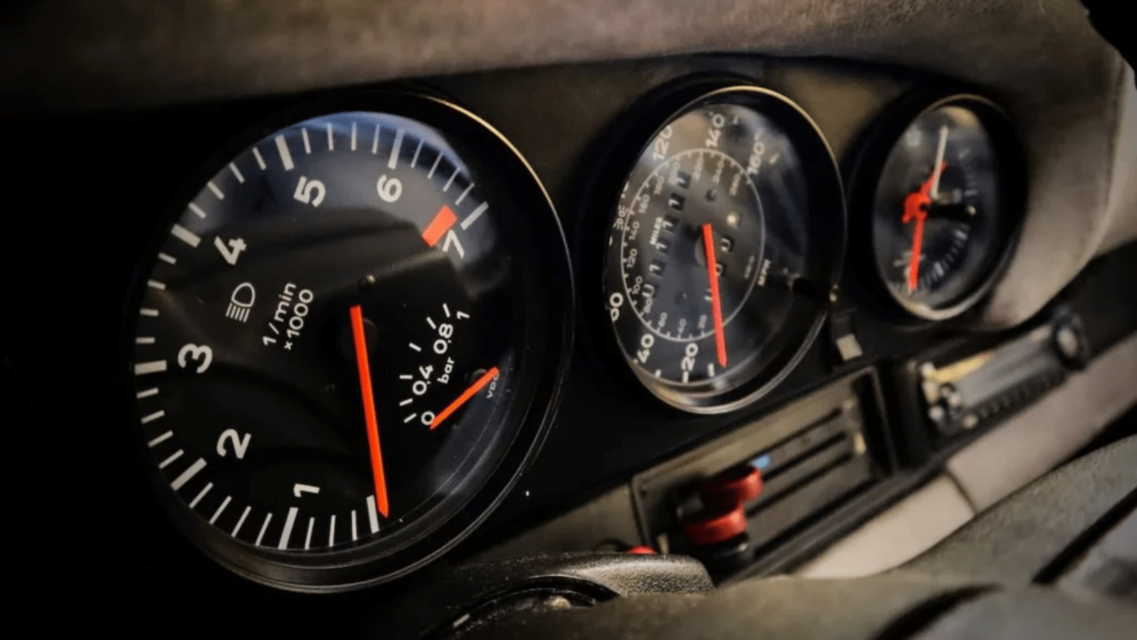 Car speedometer